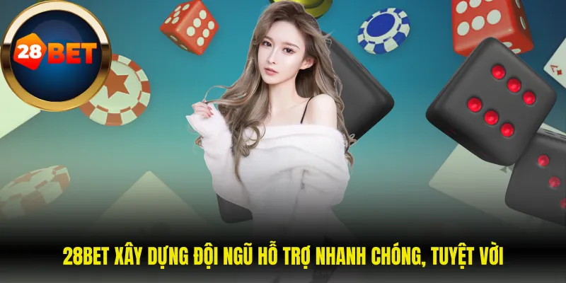 28BET xây dựng đội ngũ hỗ trợ nhanh chóng, tuyệt vời