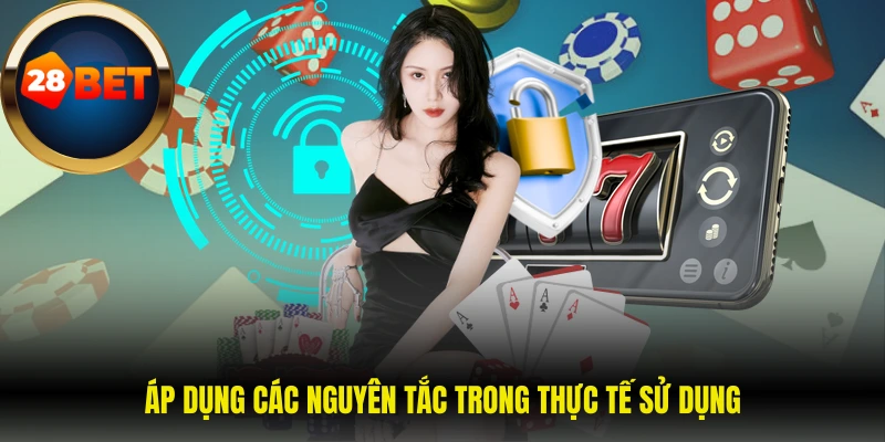 Miễn trừ trách nhiệm 28Bet 4 Áp dụng các nguyên tắc trong thực tế sử dụng