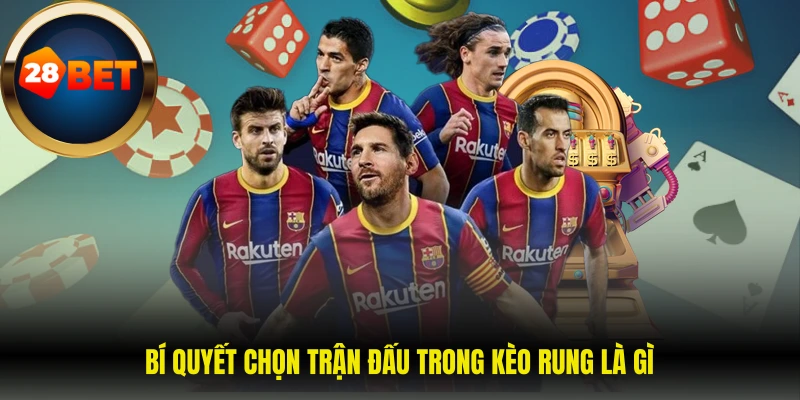 Bí quyết chọn trận đấu trong kèo rung là gì