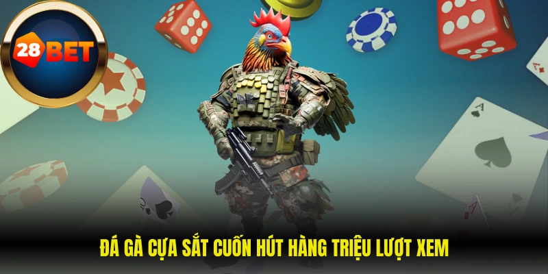 Đá gà cựa sắt cuốn hút hàng triệu lượt xem