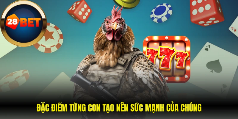 Đặc điểm từng con tạo nên sức mạnh của chúng