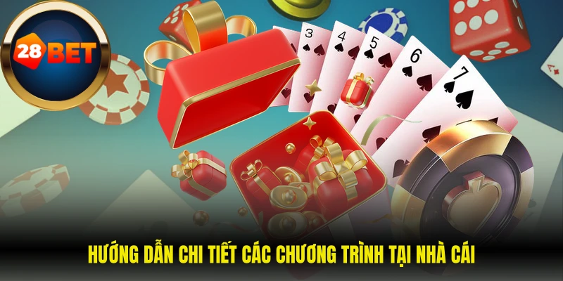 Hướng dẫn chi tiết các chương trình tại nhà cái