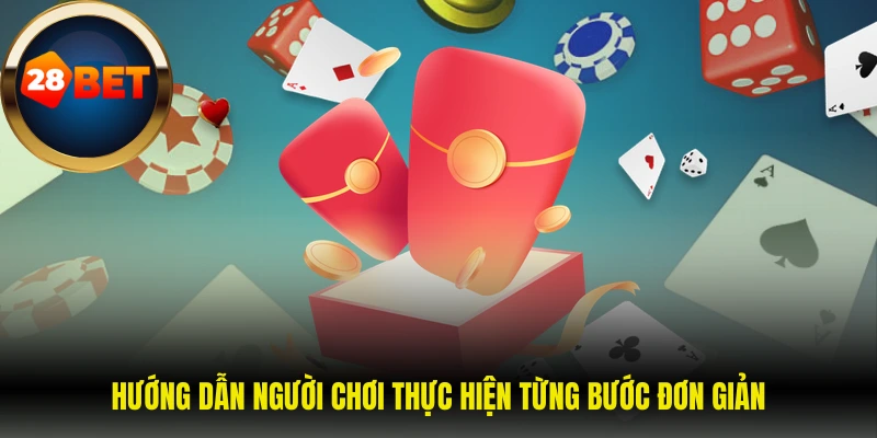 Hướng dẫn người chơi thực hiện từng bước đơn giản
