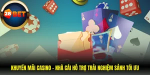 Khuyến Mãi Casino - Nhà Cái Hỗ Trợ Trải Nghiệm Sảnh Tối Ưu
