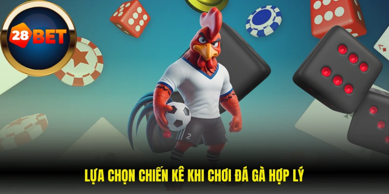 Lựa chọn chiến kê khi chơi đá gà hợp lý